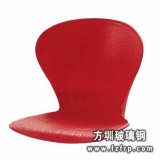 B087紅色公交座位凳面　　玻璃鋼凳面