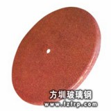 B095紅色圓形玻璃鋼臺面
