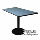 B101圓底玻璃鋼方桌單桌