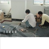 中鐵一局玻璃鋼格柵施工現場
