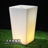 HP014發光家居花盆 透明室內裝飾花盆圖片