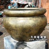 HP066玻璃鋼室外仿銅花盆—玻璃鋼花盆批發