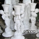 HP038玻璃鋼室內人物雕塑花盆 裝飾家居室內花盆生產
