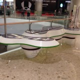 商場玻璃鋼展示臺