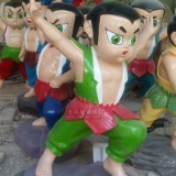 玻璃鋼卡通人物雕塑