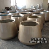 玻璃鋼花盆金色效果