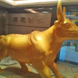 玻璃鋼金牛雕塑