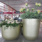 商場美陳花盆FRP工藝品