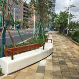 戶外玻璃鋼休閑椅提升廣東城市生態景觀