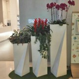 清遠玻璃鋼切面花盆容器