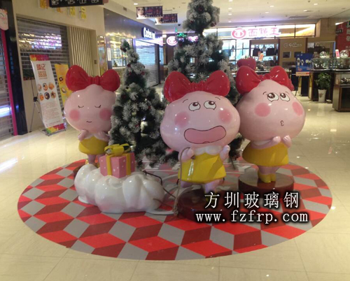 玻璃鋼卡通雕塑的制作方法