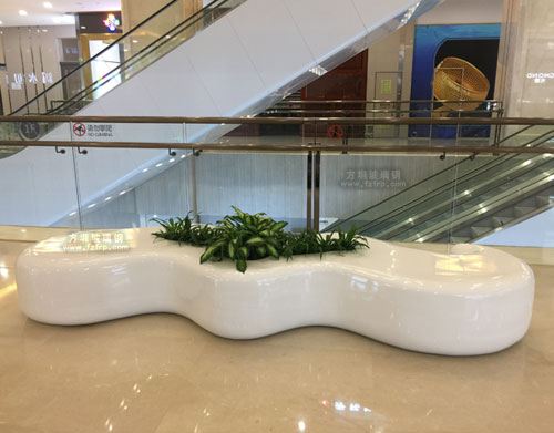 創意玻璃鋼座椅深圳羅湖商場定制