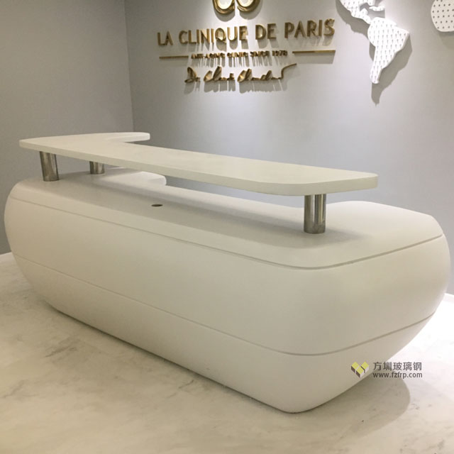 玻璃鋼辦公室前臺深圳裝飾現代創意家具就用它