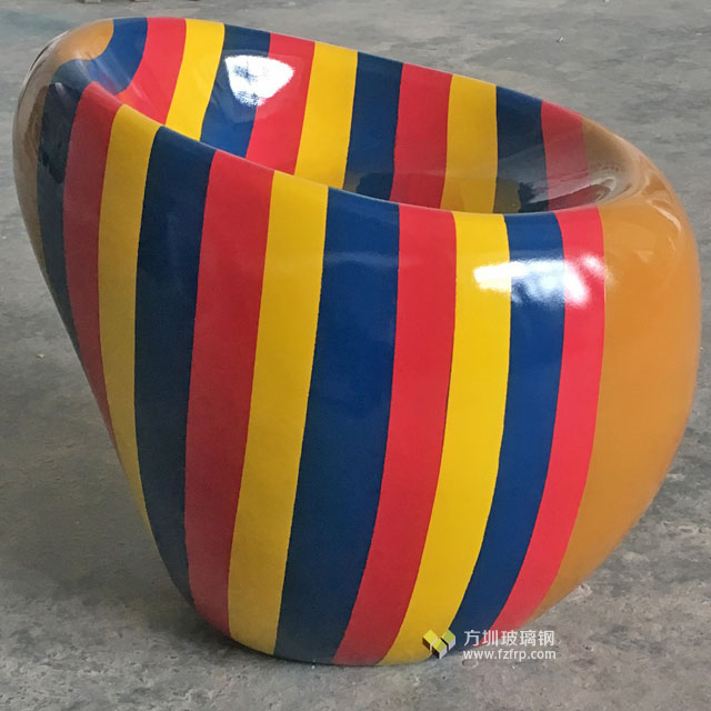 創意玻璃鋼彩色凳子浙江主題樂園個性定制