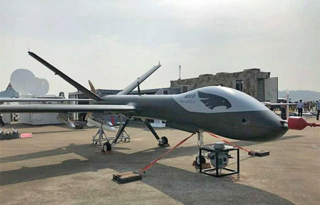 中國全復材無人機面世性能優越用途廣