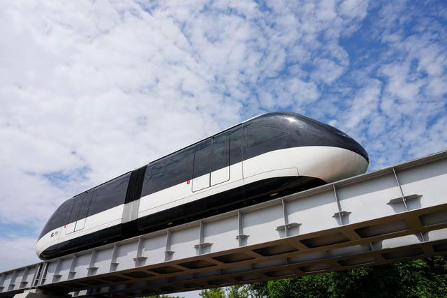 深圳軌道交通玻璃鋼地鐵高鐵模型大型雕塑