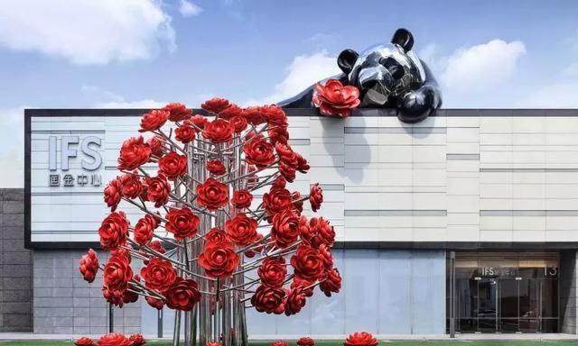 城市著名景觀雕塑展示全新地標公共藝術
