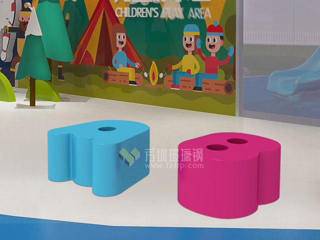 商場兒童趣味字母椅