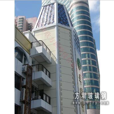 翠園中學 - 玻璃鋼裝飾線條