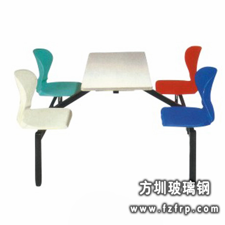 塑料餐桌椅B048