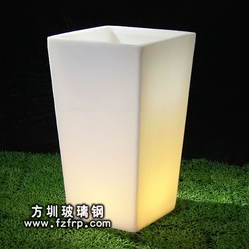 玻璃鋼發光花盆