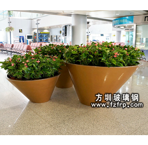 玻璃鋼室內花盆HP-030
