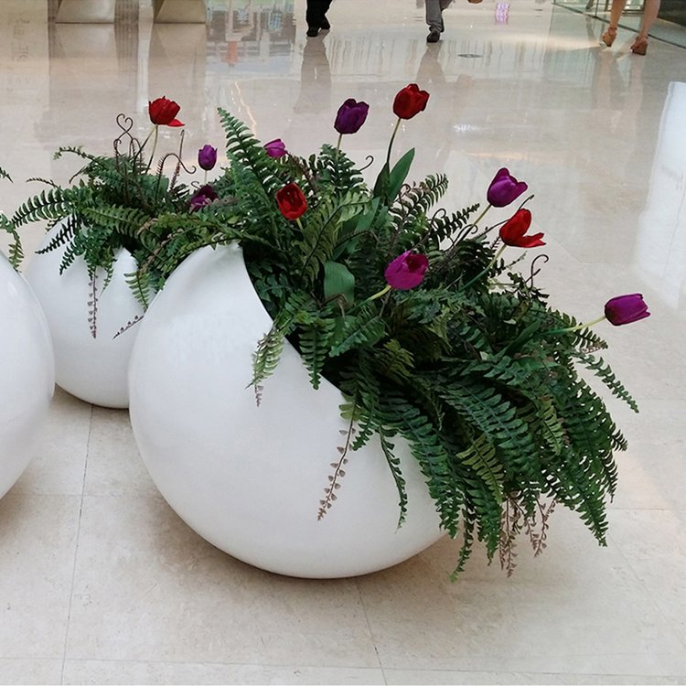 室內玻璃鋼裝飾花器